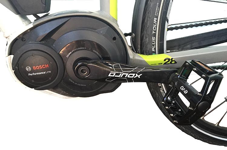 Haibike Xduro Trekking Pro - Bosch Performance Motor - a truly great crank-drive motor - read the full review here