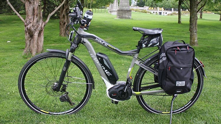 The Haibike Xduro Trekking Pro is a premium electric hybrid bike. You can read a full review of the Haibike Xduro Trekking Pro here. Types of electric bikes