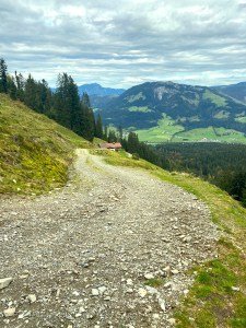 downhill track