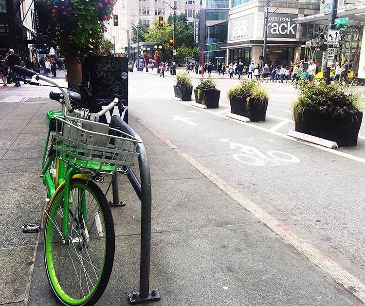 Seattle has made some strides in recent years to improve its bike lanes