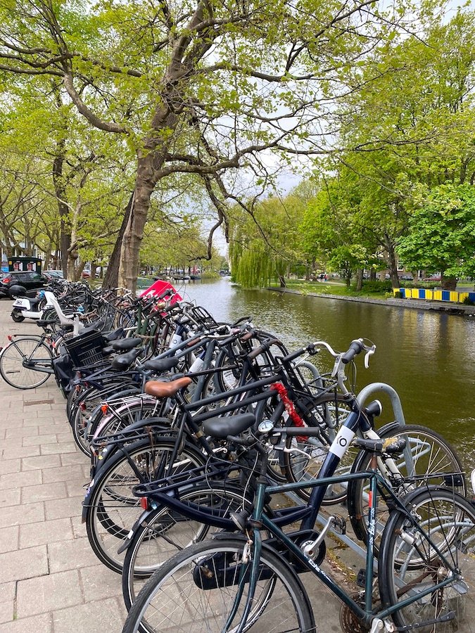 Bike parking, Holland