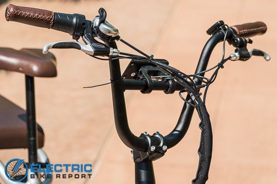 Rad Power Bikes RadRunner Plus Handlebar and Cable Management