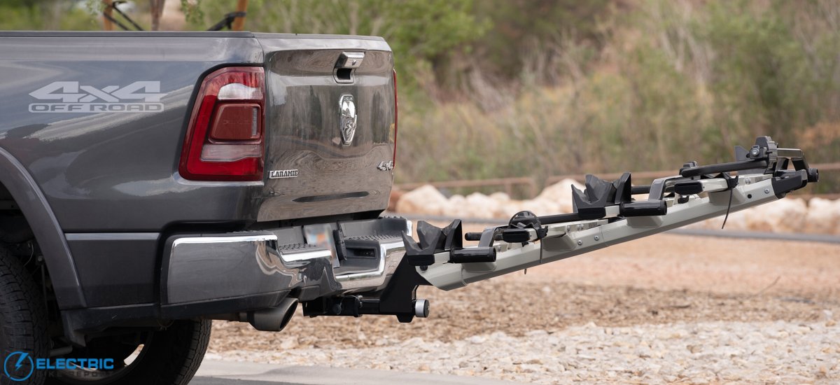 Yakima StageTwo- best car racks For Electric Bikes