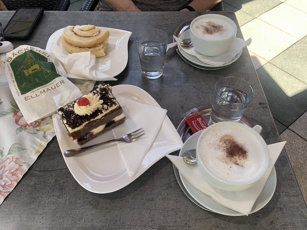 Coffee and cake stop