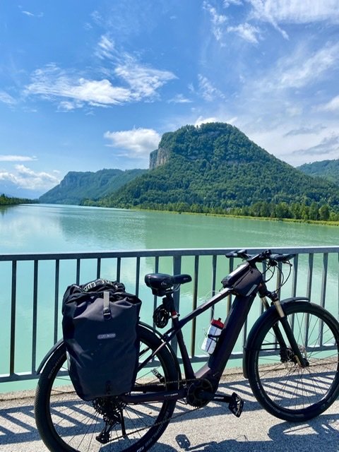 Bike on the Drau