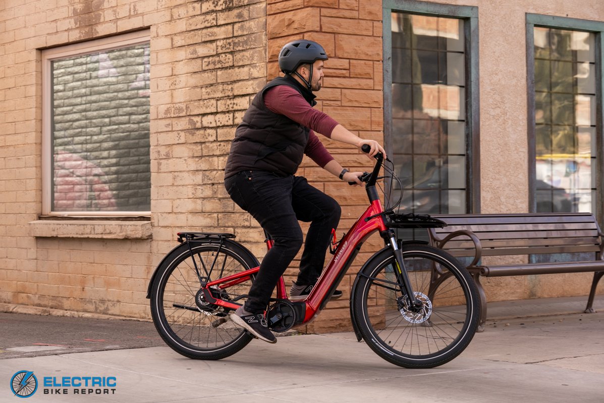 Specialized Turbo Como 3.0 IGH Electric Bike Review Action Shot